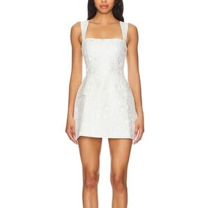 Amanda Uprichard Bethany Romper in White